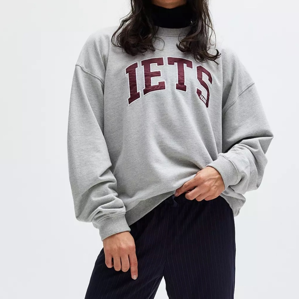 IETS FRANS Collegiate Crew Neck Sweatshirt